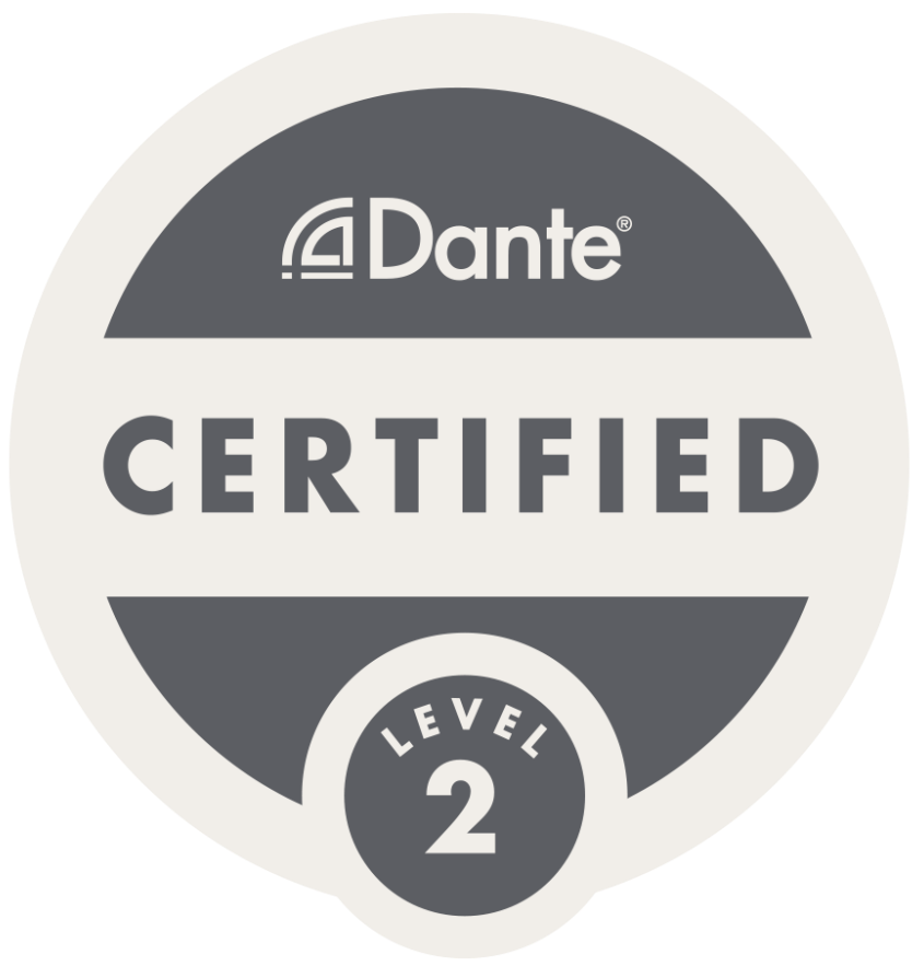 Audinate Dante Certified - Level 2