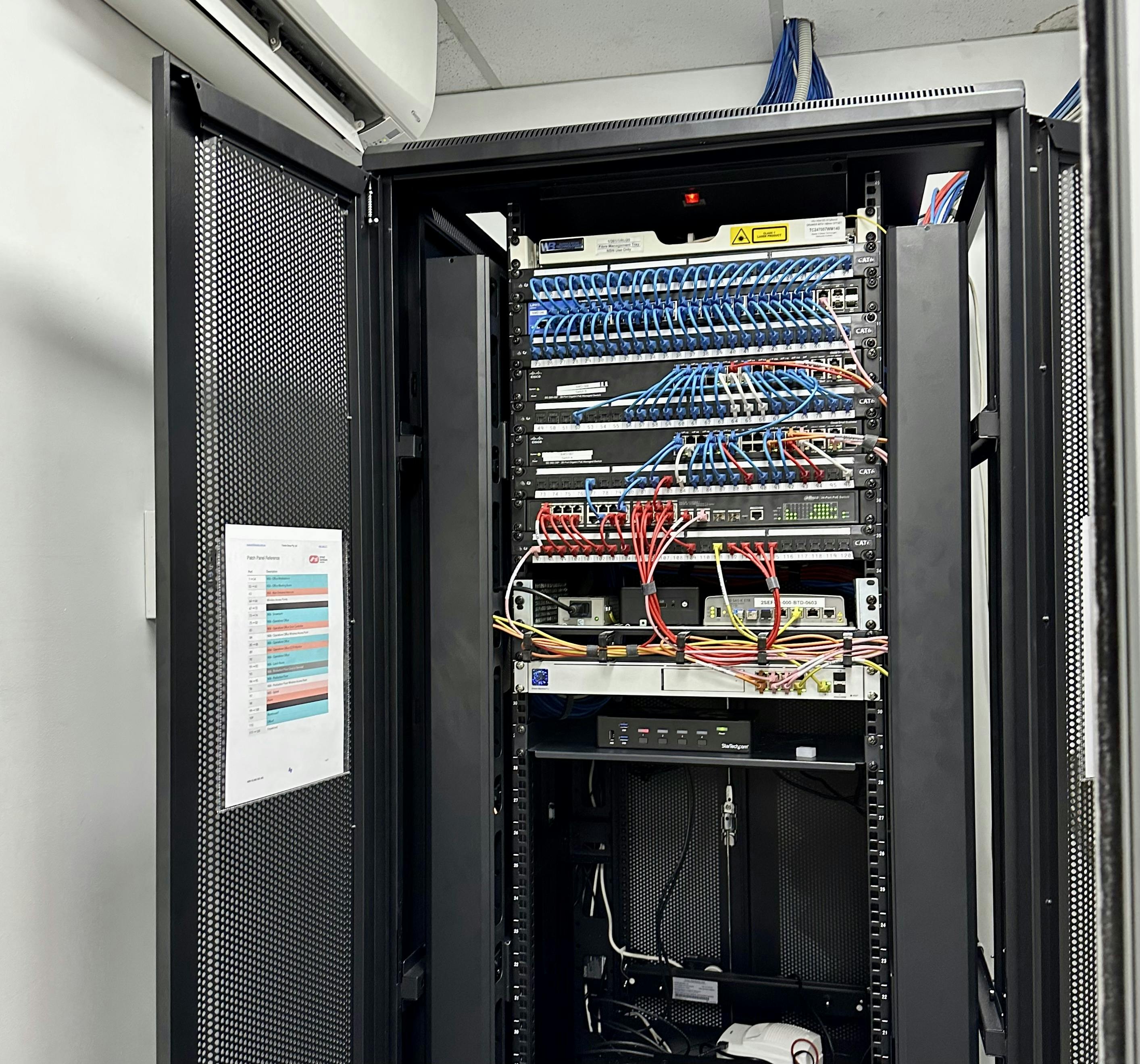 An image related to Server Rack Installation